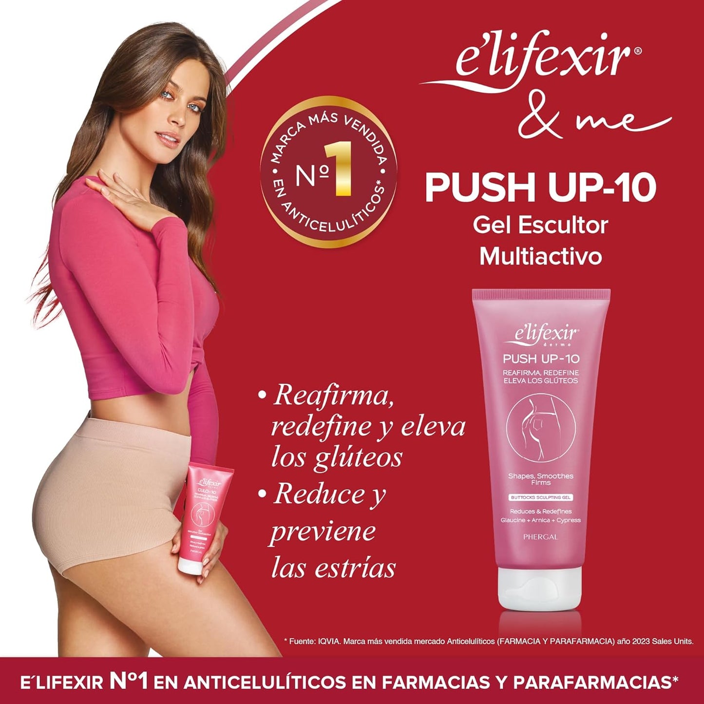 Elifexir Culo | Creme Reafirficante De Glúteos 150 ml